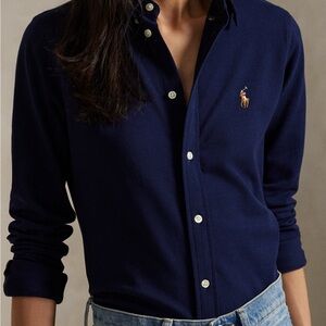 Slim fit women’s Cotton Oxford Shirt Ralph Lauren